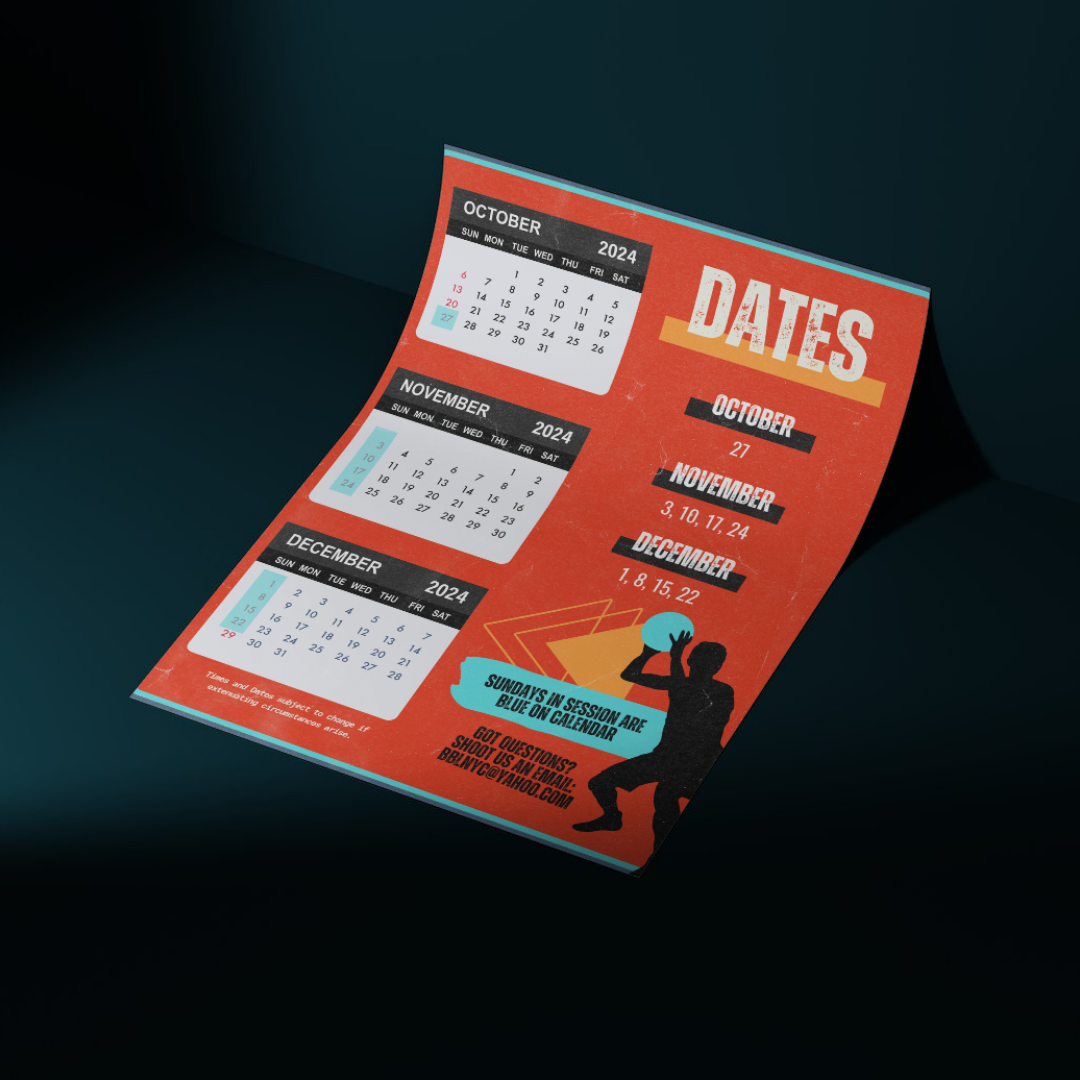 Better Basketball League: Posters